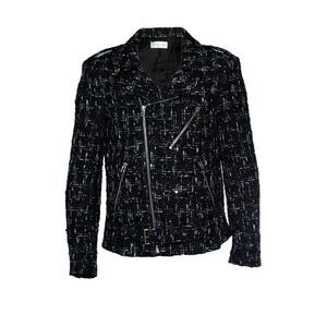Faith Connexion, Black tweed biker jacket